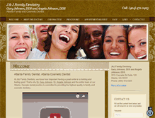 Tablet Screenshot of jandjfamilydentistry.com